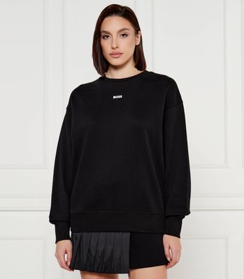 Bluza damska casualowa BOSS ORANGE ze sklepu: Gomez Fashion Store w kategorii: Bluzy damskie - zdjęcie 874714-BD9-10338_BO245W000013001