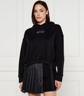 Bluza damska na jesień BOSS ORANGE ze sklepu: Gomez Fashion Store w kategorii: Bluzy damskie - zdjęcie 874714-BD9-10338_BO245W000014001