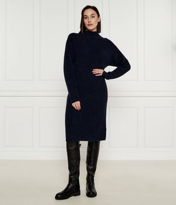 Sukienka prosta na jesień BOSS ORANGE ze sklepu: Gomez Fashion Store w kategorii: Sukienki - zdjęcie 874714-BD9-10338_BO245W000015404