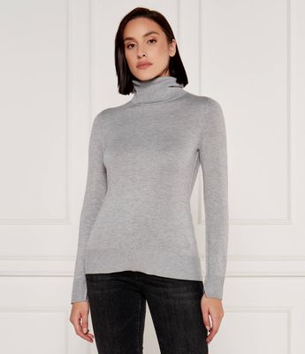 BOSS ORANGE - Sweter damski casual ze sklepu: Gomez Fashion Store w kategorii: Swetry damskie - zdjęcie 874714-BD9-10338_BO245W000022040