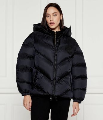 Kurtka damska casual Elisabetta Franchi ze sklepu: Gomez Fashion Store w kategorii: Kurtki damskie - zdjęcie 874714-BD9-10338_EF244W000058110