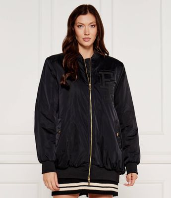 Elisabetta Franchi - Kurtka damska jesienna ze sklepu: Gomez Fashion Store w kategorii: Kurtki damskie - zdjęcie 874714-BD9-10338_EF244W000060110