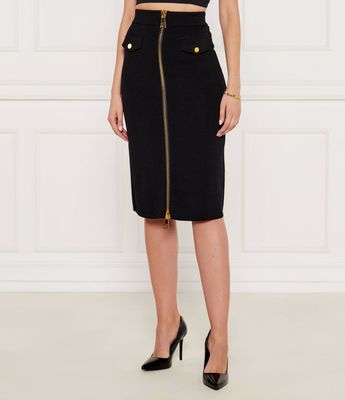 Elisabetta Franchi - Spódnica elegancka ze sklepu: Gomez Fashion Store w kategorii: Spódnice - zdjęcie 874714-BD9-10338_EF244W000107110