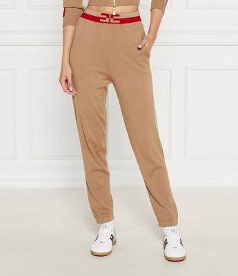 Elisabetta Franchi - Spodnie damskie casual sportowe ze sklepu: Gomez Fashion Store w kategorii: Spodnie damskie - zdjęcie 874714-BD9-10338_EF244W000114194