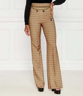 Elisabetta Franchi - Spodnie damskie ze sklepu: Gomez Fashion Store w kategorii: Spodnie damskie - zdjęcie 874714-BD9-10338_EF244W000146190