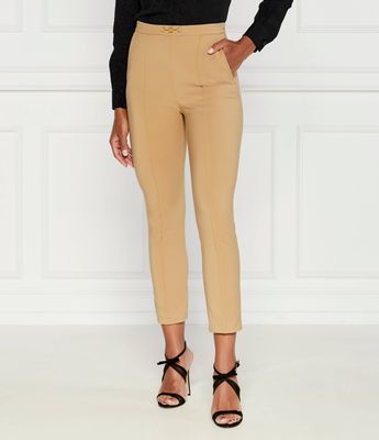 Spodnie damskie wiosenne Elisabetta Franchi ze sklepu: Gomez Fashion Store w kategorii: Spodnie damskie - zdjęcie 874714-BD9-10338_EF244W000151000