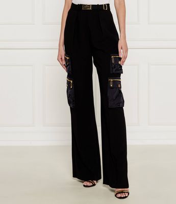 Spodnie damskie Elisabetta Franchi ze sklepu: Gomez Fashion Store w kategorii: Spodnie damskie - zdjęcie 874714-BD9-10338_EF244W000156110