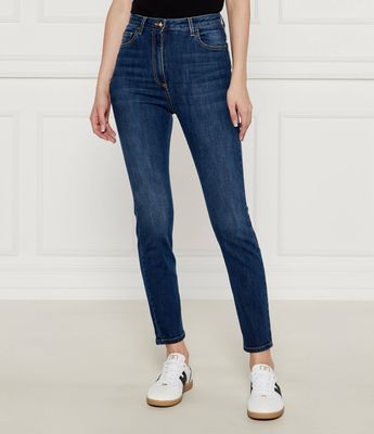 Jeansy damskie casualowe Elisabetta Franchi ze sklepu: Gomez Fashion Store w kategorii: Jeansy damskie - zdjęcie 874714-BD9-10338_EF244W000161590