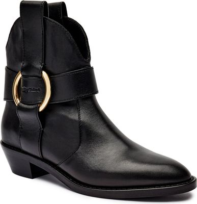 Botki jesienne See By Chloé ze sklepu: Gomez Fashion Store w kategorii: Botki - zdjęcie 874714-BD9-10338_SY244W000002999