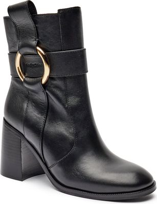 Botki jesienne See By Chloé ze sklepu: Gomez Fashion Store w kategorii: Botki - zdjęcie 874714-BD9-10338_SY244W000005999