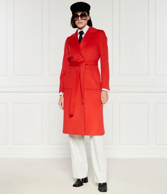 Płaszcz damski casualowy Max & Co. ze sklepu: Gomez Fashion Store w kategorii: Płaszcze damskie - zdjęcie 874714-BD9-10338_MX244W000001196