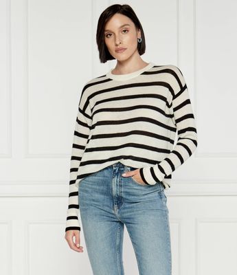 Sweter damski casual Max & Co. ze sklepu: Gomez Fashion Store w kategorii: Swetry damskie - zdjęcie 874714-BD9-10338_MX244W000014646