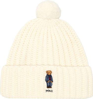 Czapka zimowa damska Polo Ralph Lauren ze sklepu: Gomez Fashion Store w kategorii: Czapki zimowe damskie - zdjęcie 874714-BD9-10338_PR244W000006D64
