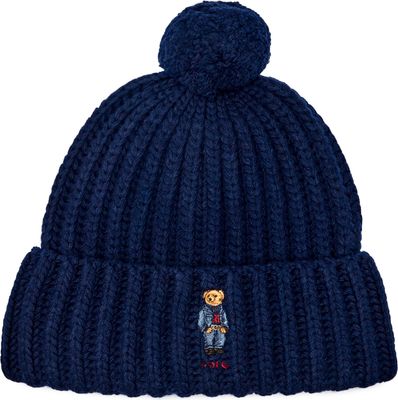 Polo Ralph Lauren - Czapka zimowa damska ze sklepu: Gomez Fashion Store w kategorii: Czapki zimowe damskie - zdjęcie 874714-BD9-10338_PR244W000006E90