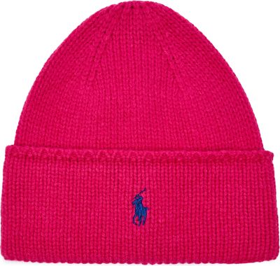 Czapka zimowa damska Polo Ralph Lauren ze sklepu: Gomez Fashion Store w kategorii: Czapki zimowe damskie - zdjęcie 874714-BD9-10338_PR244W000011YD6