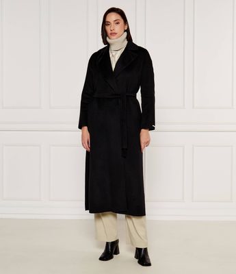 Płaszcz damski jesienny Marella ze sklepu: Gomez Fashion Store w kategorii: Płaszcze damskie - zdjęcie 874714-BD9-10338_MA244W000014007