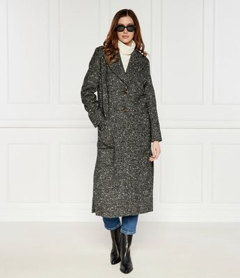 Płaszcz damski jesienny Marella ze sklepu: Gomez Fashion Store w kategorii: Płaszcze damskie - zdjęcie 874714-BD9-10338_MA244W000018001