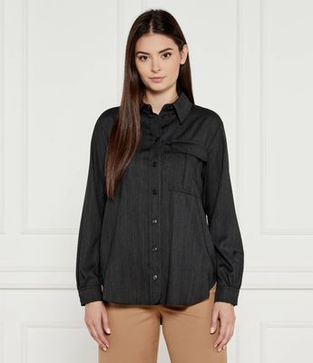 Koszula damska na jesień elegancka Marella ze sklepu: Gomez Fashion Store w kategorii: Koszule damskie - zdjęcie 874714-BD9-10338_MA244W000029001
