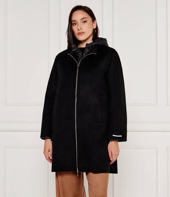 Płaszcz damski casual Marella SPORT ze sklepu: Gomez Fashion Store w kategorii: Płaszcze damskie - zdjęcie 874714-BD9-10338_MR244W000002001