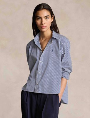 Koszula damska casualowa Polo Ralph Lauren ze sklepu: Gomez Fashion Store w kategorii: Koszule damskie - zdjęcie 874714-BD9-10338_PR244W000032LJ6