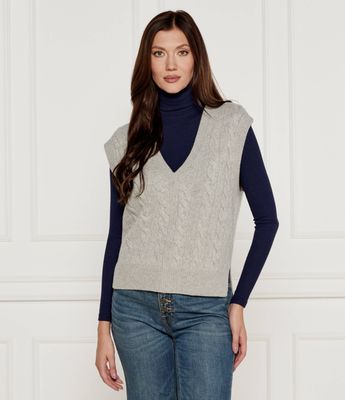 Polo Ralph Lauren - Kamizelka damska na jesień ze sklepu: Gomez Fashion Store w kategorii: Kamizelki damskie - zdjęcie 874714-BD9-10338_PR244W000046YG3