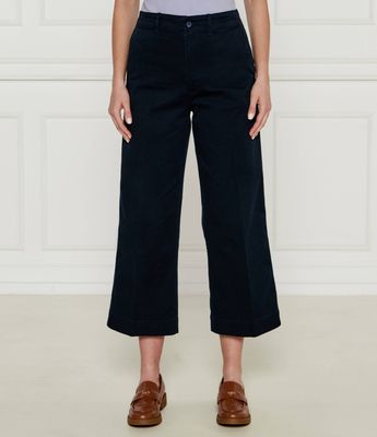 Spodnie damskie na lato Polo Ralph Lauren ze sklepu: Gomez Fashion Store w kategorii: Spodnie damskie - zdjęcie 874714-BD9-10338_PR244W000058E35