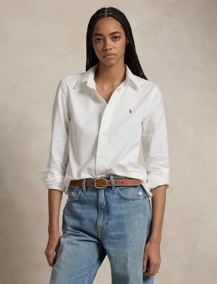 Koszula damska elegancka Polo Ralph Lauren ze sklepu: Gomez Fashion Store w kategorii: Koszule damskie - zdjęcie 874714-BD9-10338_PR244W000078AB8