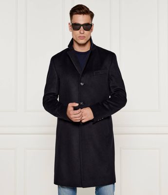 BOSS BLACK - Płaszcz męski elegancki ze sklepu: Gomez Fashion Store w kategorii: Płaszcze męskie - zdjęcie 874714-BD9-10338_BB245M000097404