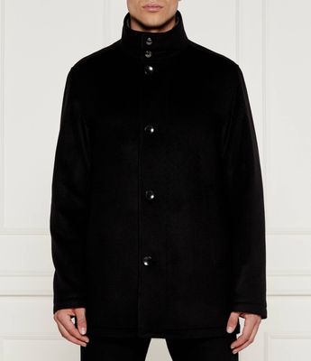 BOSS BLACK - Płaszcz męski elegancki ze sklepu: Gomez Fashion Store w kategorii: Płaszcze męskie - zdjęcie 874714-BD9-10338_BB245M000098001