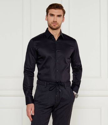 Koszula męska na jesień BOSS BLACK ze sklepu: Gomez Fashion Store w kategorii: Koszule męskie - zdjęcie 874714-BD9-10338_BB245M000110404