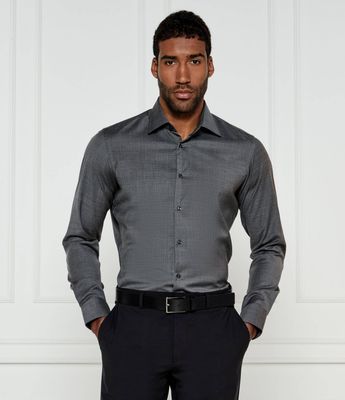 BOSS BLACK - Koszula męska casual ze sklepu: Gomez Fashion Store w kategorii: Koszule męskie - zdjęcie 874714-BD9-10338_BB245M000112030