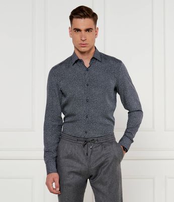 Koszula męska casual BOSS BLACK ze sklepu: Gomez Fashion Store w kategorii: Koszule męskie - zdjęcie 874714-BD9-10338_BB245M000123410
