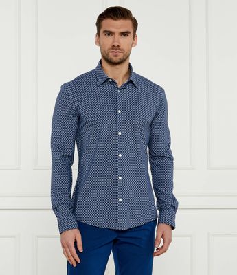 Koszula męska na wiosnę BOSS BLACK ze sklepu: Gomez Fashion Store w kategorii: Koszule męskie - zdjęcie 874714-BD9-10338_BB245M000147485