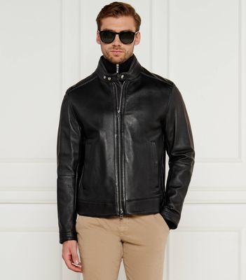 Kurtka męska na wiosnę BOSS BLACK ze sklepu: Gomez Fashion Store w kategorii: Kurtki męskie - zdjęcie 874714-BD9-10338_BB245M000157001