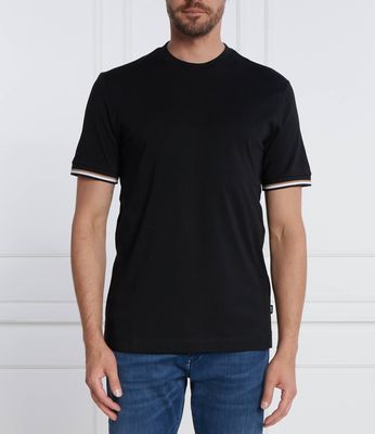 T-shirt męski casualowy BOSS BLACK ze sklepu: Gomez Fashion Store w kategorii: T-shirty męskie - zdjęcie 874714-BD9-10338_BB245M000178001