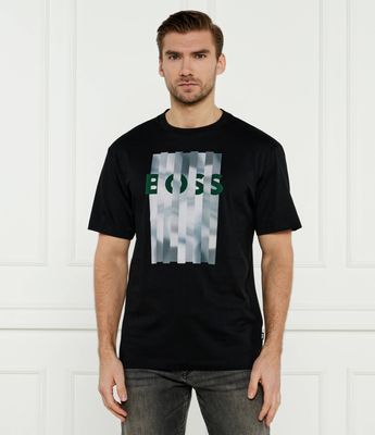 T-shirt męski BOSS BLACK ze sklepu: Gomez Fashion Store w kategorii: T-shirty męskie - zdjęcie 874714-BD9-10338_BB245M000195001