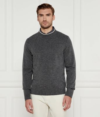 Sweter męski BOSS BLACK ze sklepu: Gomez Fashion Store w kategorii: Swetry męskie - zdjęcie 874714-BD9-10338_BB245M000212030