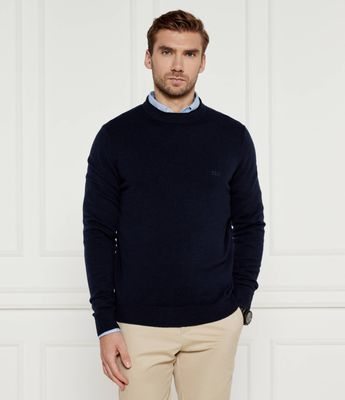 Sweter męski na zimę BOSS BLACK ze sklepu: Gomez Fashion Store w kategorii: Swetry męskie - zdjęcie 874714-BD9-10338_BB245M000212404