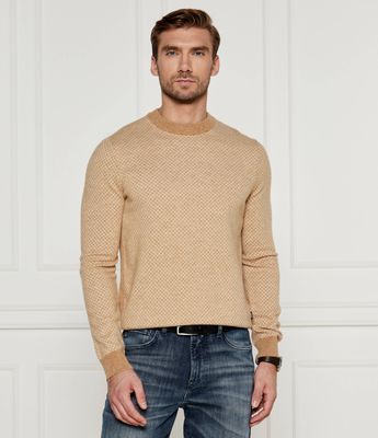 Sweter męski BOSS BLACK ze sklepu: Gomez Fashion Store w kategorii: Swetry męskie - zdjęcie 874714-BD9-10338_BB245M000217260