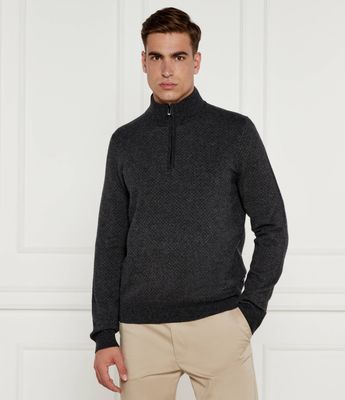 Sweter męski BOSS BLACK ze sklepu: Gomez Fashion Store w kategorii: Swetry męskie - zdjęcie 874714-BD9-10338_BB245M000220001