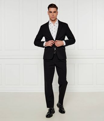 Garnitur męski na zimę HUGO ze sklepu: Gomez Fashion Store w kategorii: Garnitury męskie - zdjęcie 874714-BD9-10338_BU245M000018001