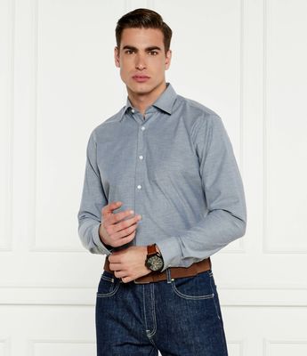 HUGO - Koszula męska ze sklepu: Gomez Fashion Store w kategorii: Koszule męskie - zdjęcie 874714-BD9-10338_BU245M000038405