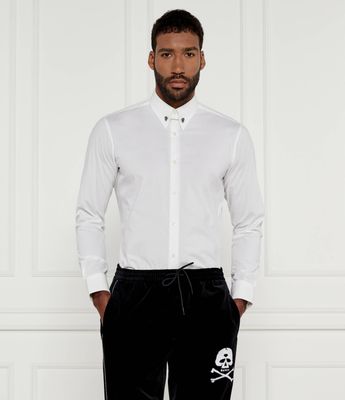 Koszula męska wiosenna HUGO ze sklepu: Gomez Fashion Store w kategorii: Koszule męskie - zdjęcie 874714-BD9-10338_BU245M000039199