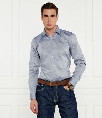 Koszula męska casualowa HUGO ze sklepu: Gomez Fashion Store w kategorii: Koszule męskie - zdjęcie 874714-BD9-10338_BU245M000041407