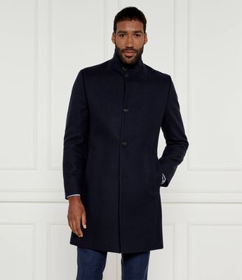 Płaszcz męski HUGO ze sklepu: Gomez Fashion Store w kategorii: Płaszcze męskie - zdjęcie 874714-BD9-10338_BU245M000075405