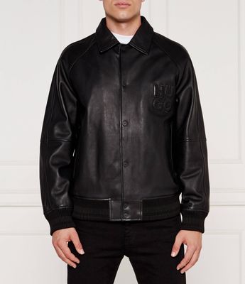 Kurtka męska na wiosnę HUGO ze sklepu: Gomez Fashion Store w kategorii: Kurtki męskie - zdjęcie 874714-BD9-10338_BU245M000092001