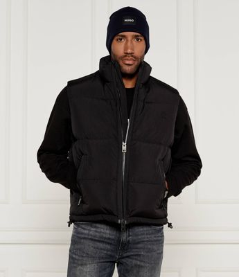 Kamizelka męska na jesień HUGO ze sklepu: Gomez Fashion Store w kategorii: Kamizelki męskie - zdjęcie 874714-BD9-10338_BU245M000101001