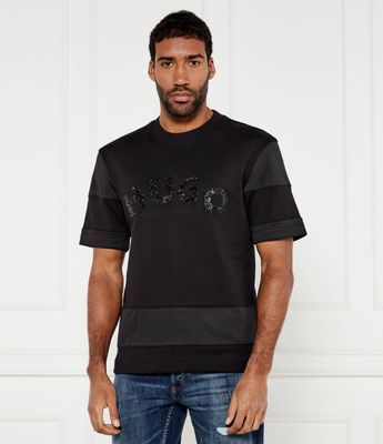 T-shirt męski młodzieżowy HUGO ze sklepu: Gomez Fashion Store w kategorii: T-shirty męskie - zdjęcie 874714-BD9-10338_BU245M000154001