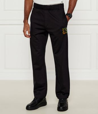 Spodnie męskie w sportowym stylu na jesień HUGO ze sklepu: Gomez Fashion Store w kategorii: Spodnie męskie - zdjęcie 874714-BD9-10338_BU245M000166001