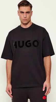 HUGO - T-shirt męski na wiosnę ze sklepu: Gomez Fashion Store w kategorii: T-shirty męskie - zdjęcie 874714-BD9-10338_BU245M000181001